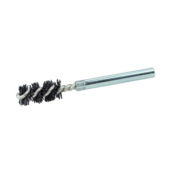 Weiler Burr-Rx 1/2"-Dia Brush, .026/120CG Crimped Fill, 1" Brush Len, 3-1/2" 21759 - main